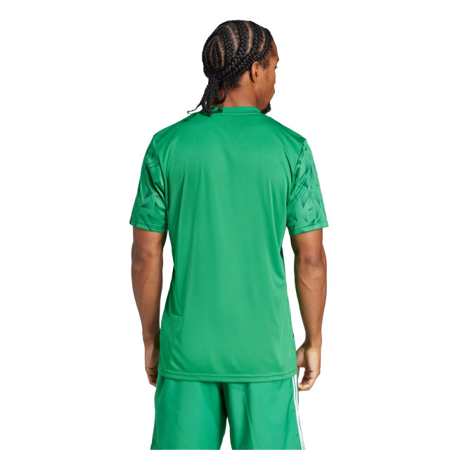 Adidas Heren team icoon 25 geometrisch patroon t-shirt UTPP5966_teamgreen large