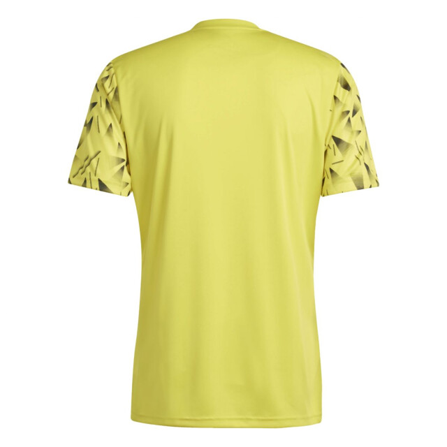 Adidas Heren team icoon 25 geometrisch patroon t-shirt UTPP5966_yellow large