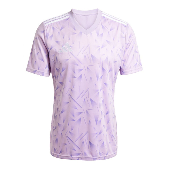 Adidas Heren team icoon 25 geometrisch patroon t-shirt UTPP5966_pink large
