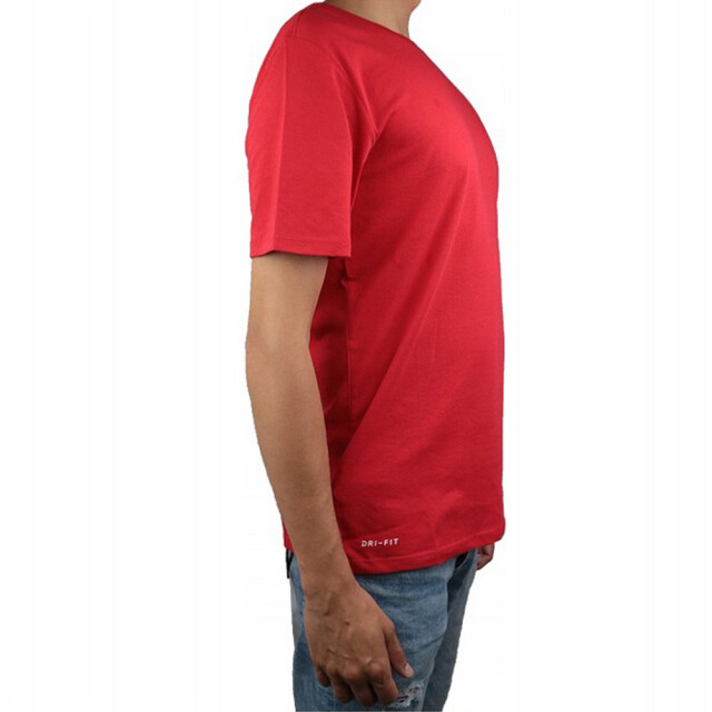 Nike Heren dry elite rug honkbal t-shirt met opdruk UTPP305_red large