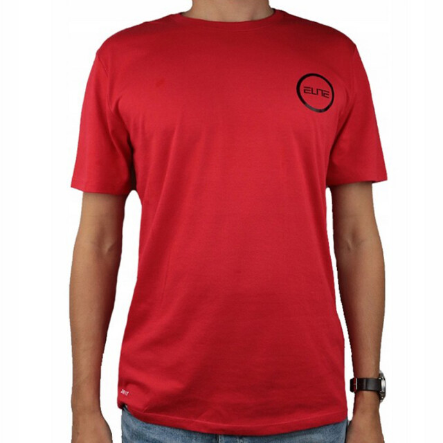 Nike Heren dry elite rug honkbal t-shirt met opdruk UTPP305_red large