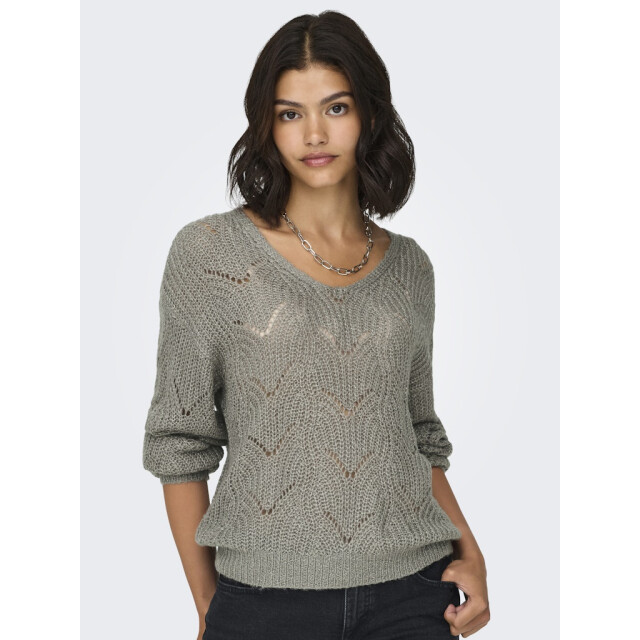Jacqueline de Yong Jdybadut ls v-neck struc glitt pull knt melee 4219.87.0008 large Jacqueline de Yong Jdybadut ls v-neck struc glitt pull knt melee 4219.87.0008 large