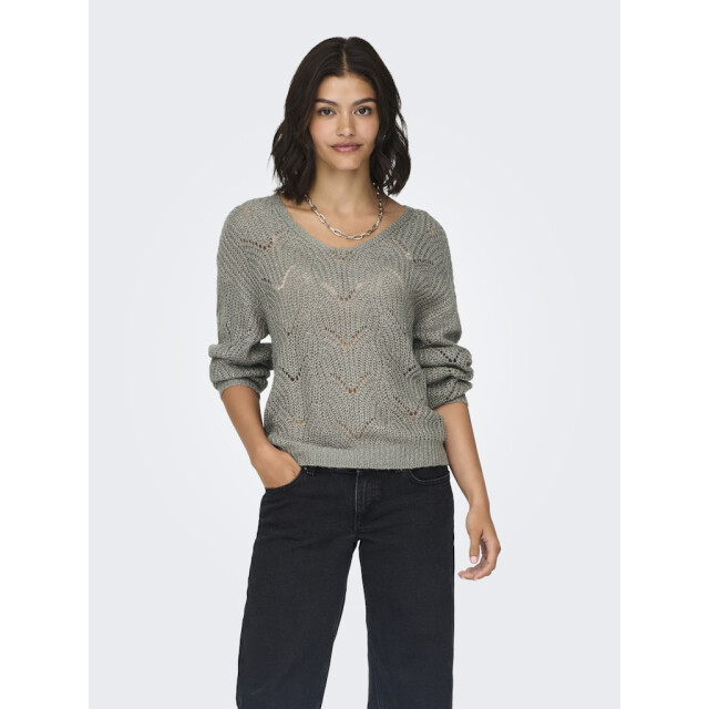 Jacqueline de Yong Jdybadut ls v-neck struc glitt pull knt melee 4219.87.0008 large Jacqueline de Yong Jdybadut ls v-neck struc glitt pull knt melee 4219.87.0008 large