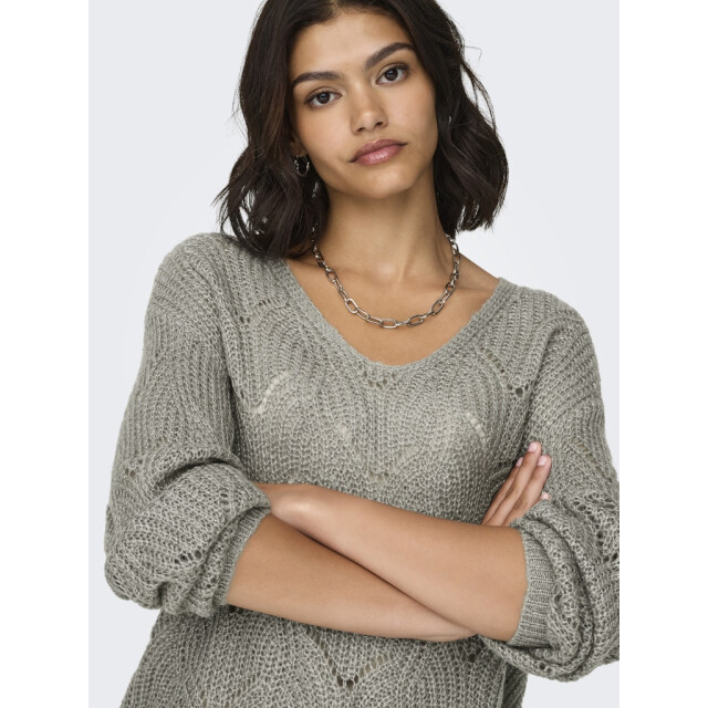 Jacqueline de Yong Jdybadut ls v-neck struc glitt pull knt melee 4219.87.0008 large Jacqueline de Yong Jdybadut ls v-neck struc glitt pull knt melee 4219.87.0008 large