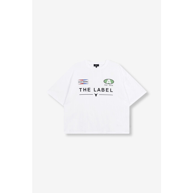 Alix The Label Racer t-shirt off-white 4339.02.0046 large
