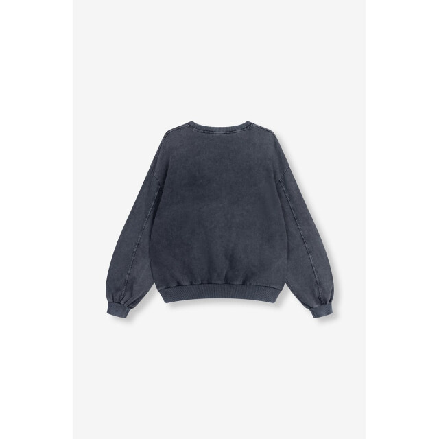 Alix The Label 2508887400 ladies knitted acid washed sweater 2508887400 acid washed sweater large