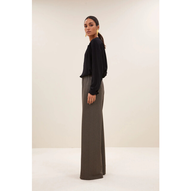By-Bar Amsterdam 25518014 lissa herringbone pants 25518014 lissa herringbone pants large