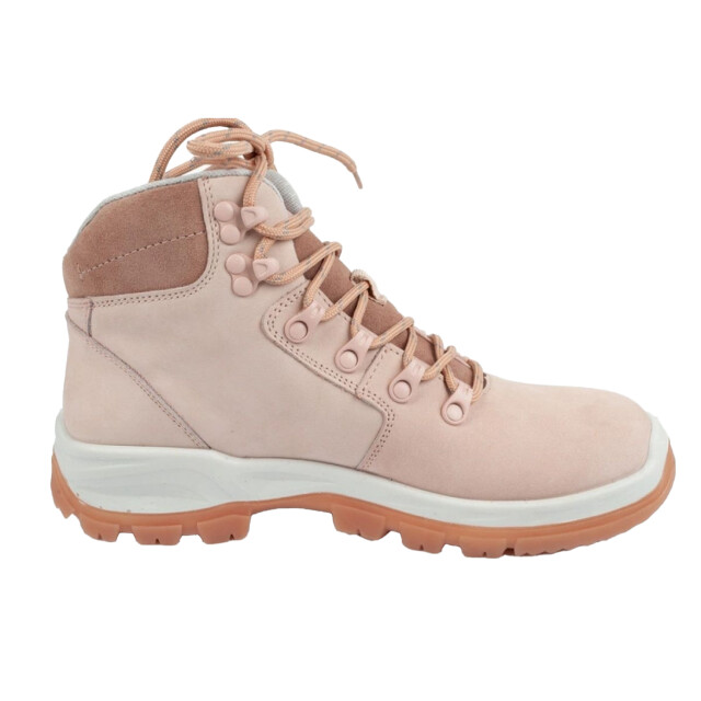 4F Dames obdh253 leren wandelschoenen UTPP6786_beige large