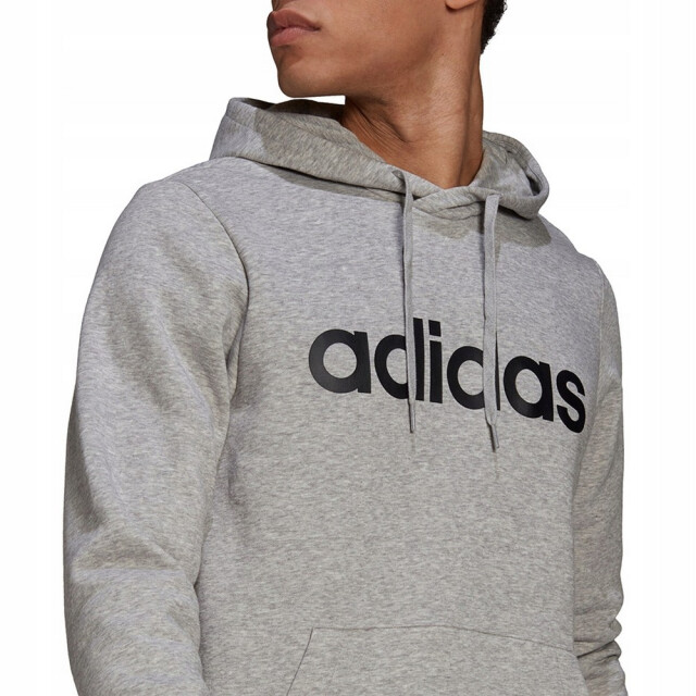 Adidas Heren essentials linear logo hoodie UTPP1376_grey large