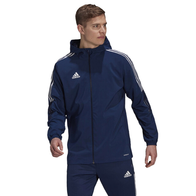 Adidas Heren tiro 21 windjack track jacket UTPP1988_navyblue large