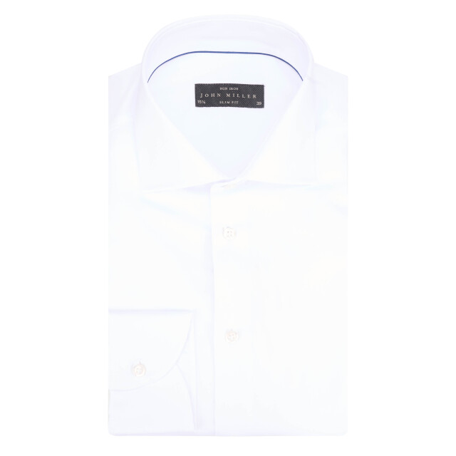 John Miller Slim fit overhemd 102980-001-37 large John Miller Slim fit overhemd 102980-001-37 large