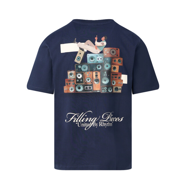 Filling Pieces Speaker wall t-shirt short sleeve 103854-001-L large