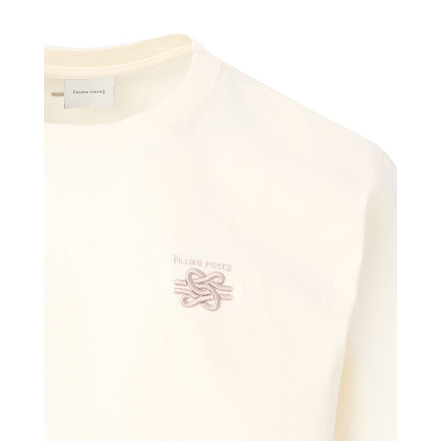 Filling Pieces Embroidered t-shirt short sleeve 103853-001-M large