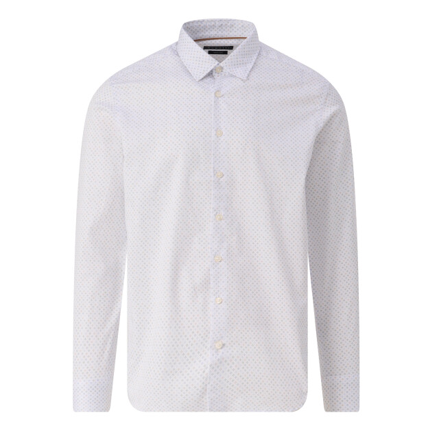 Bugatti Clothing casual overhemd met lange mouwen 101198-001-M large