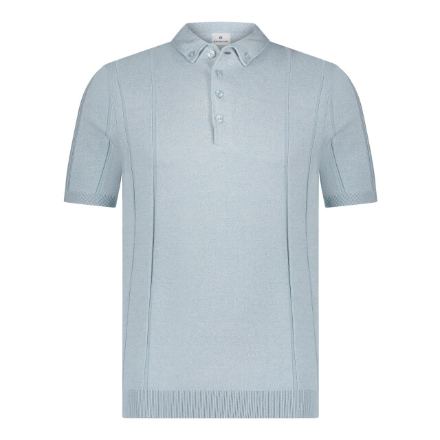 Blue Industry Polo met korte mouwen 102119-001-XL large
