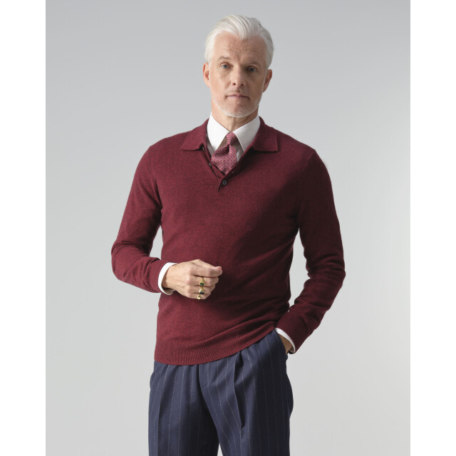 Dutch Dandies Arno kantelberg polo met lange mouwen 093355-004-M large