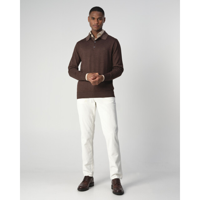 Dutch Dandies Lazenby polo met lange mouwen 093351-001-XXL large