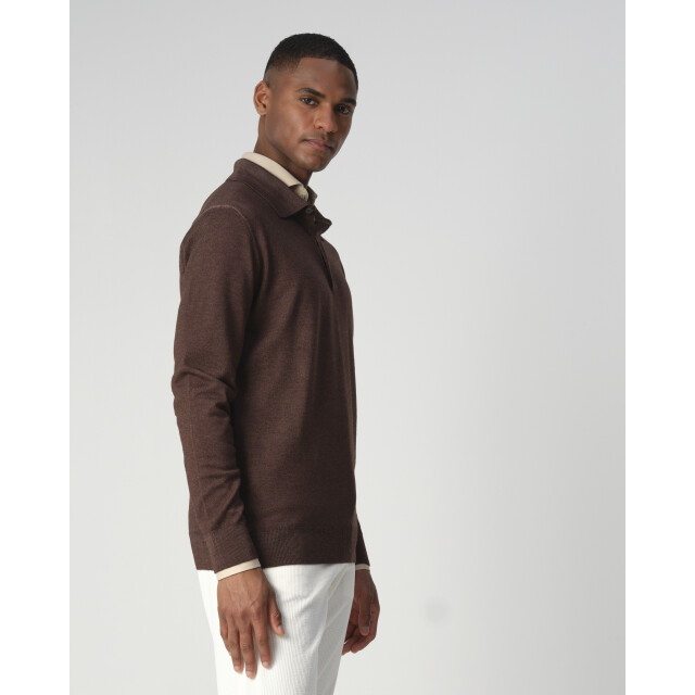 Dutch Dandies Lazenby polo met lange mouwen 093351-001-XXL large