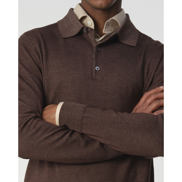 Dutch Dandies Lazenby polo met lange mouwen 093351-001-XXL large