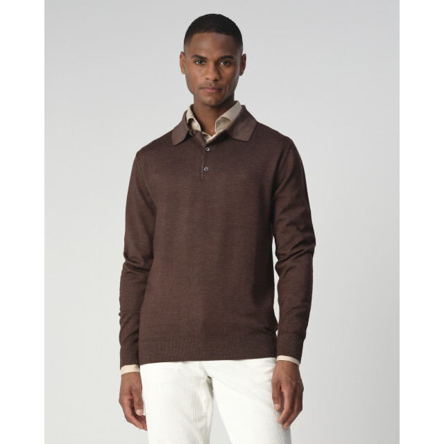 Dutch Dandies Lazenby polo met lange mouwen 093351-001-XXL large