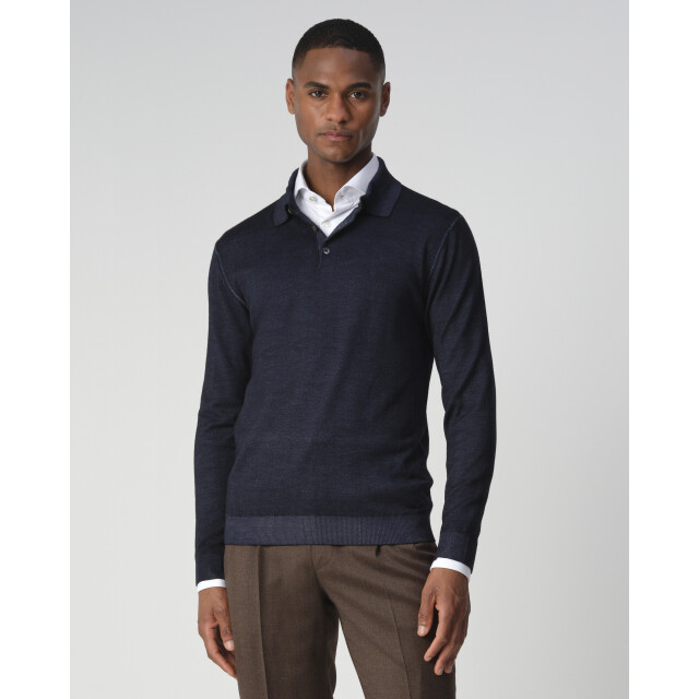 Dutch Dandies Lazenby polo met lange mouwen 093351-003-XL large