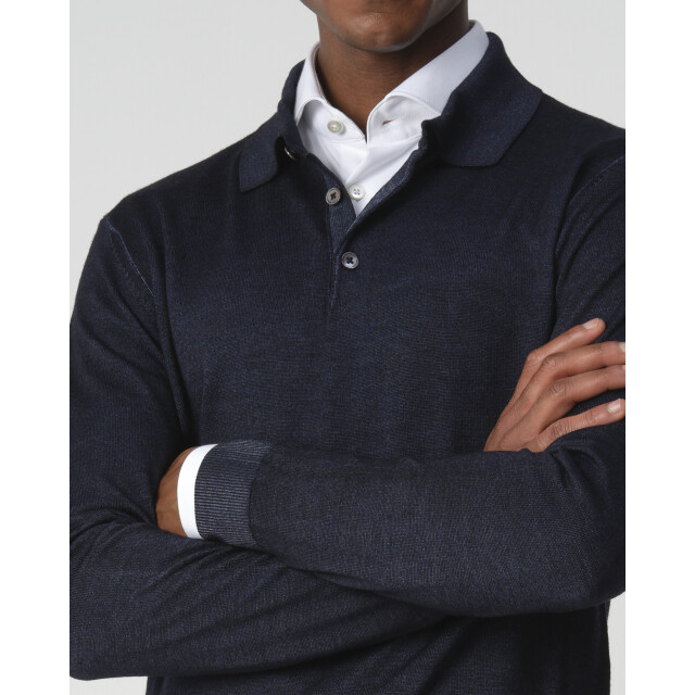 Dutch Dandies Lazenby polo met lange mouwen 093351-003-XL large