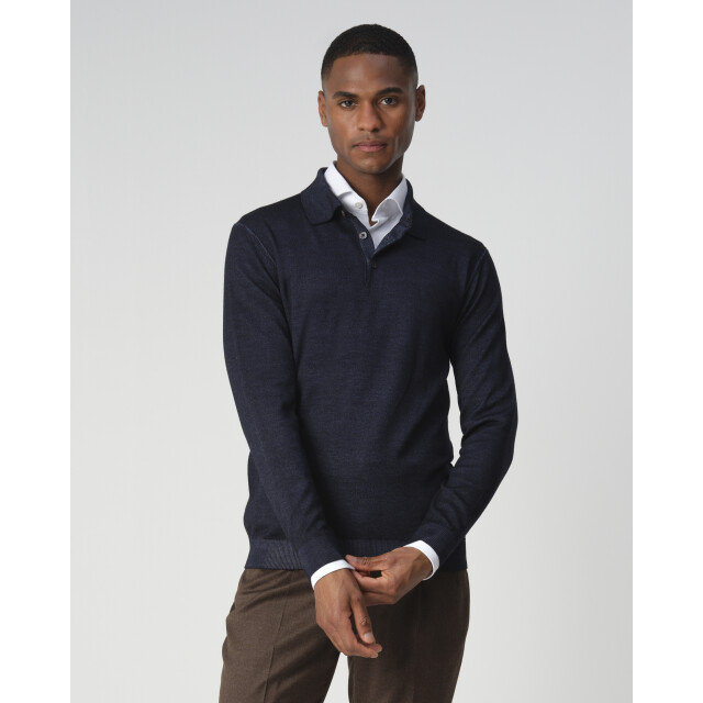 Dutch Dandies Lazenby polo met lange mouwen 093351-003-XL large