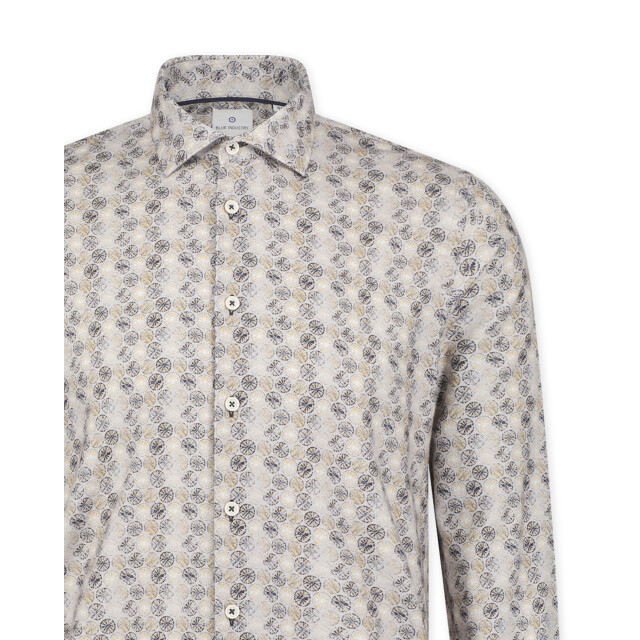 Blue Industry Casual overhemd met lange mouwen 091061-001-44 large