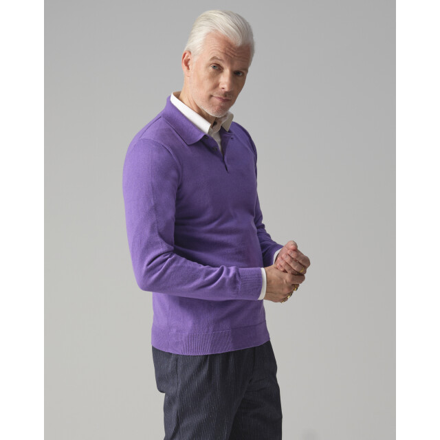 Dutch Dandies Arno kantelberg polo met lange mouwen 084800-003-XXL large