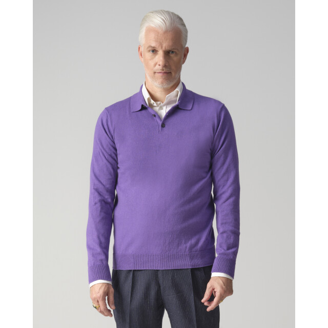 Dutch Dandies Arno kantelberg polo met lange mouwen 084800-003-XXL large