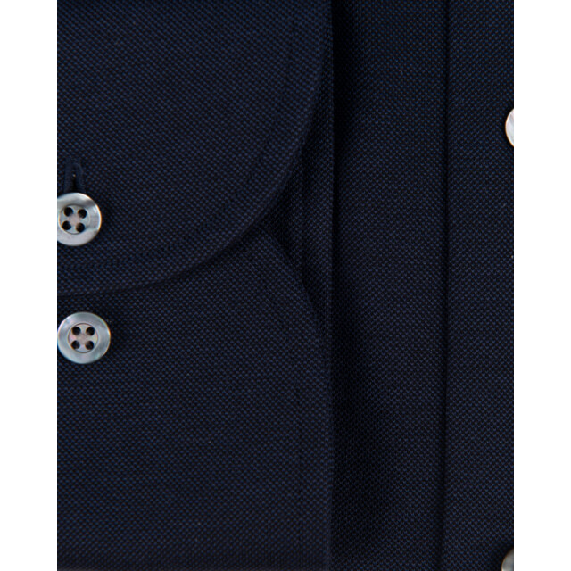 Dutch Dandies Knitted slim fit overhemd met lange mouwen 053080-001-37 large
