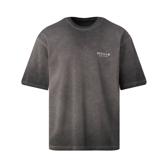 Denham Geomatric t-shirt short sleeve 103357-001-M large