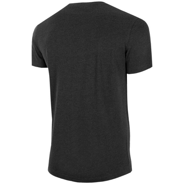 4F Heren h4z22-tsm352 23m effen normaal t-shirt UTPP1766_black large