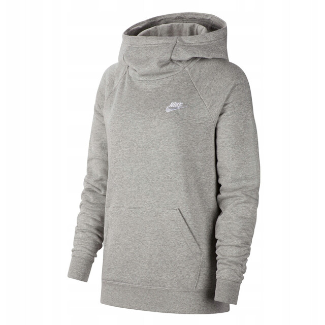 Nike Dames essentials pullover hoodie UTPP780_greysilver large