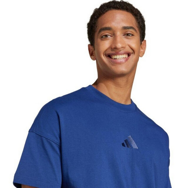 Adidas Heren alle szn kleurblok t-shirt UTPP3650_blue large