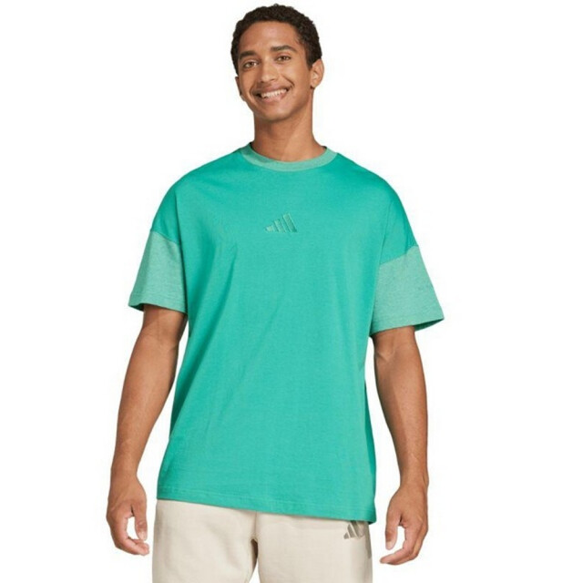 Adidas Heren alle szn kleurblok t-shirt UTPP3650_green large