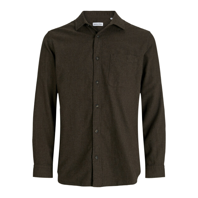 Jack & Jones Jjeclassic melange shirt l/s noos 12278416 large