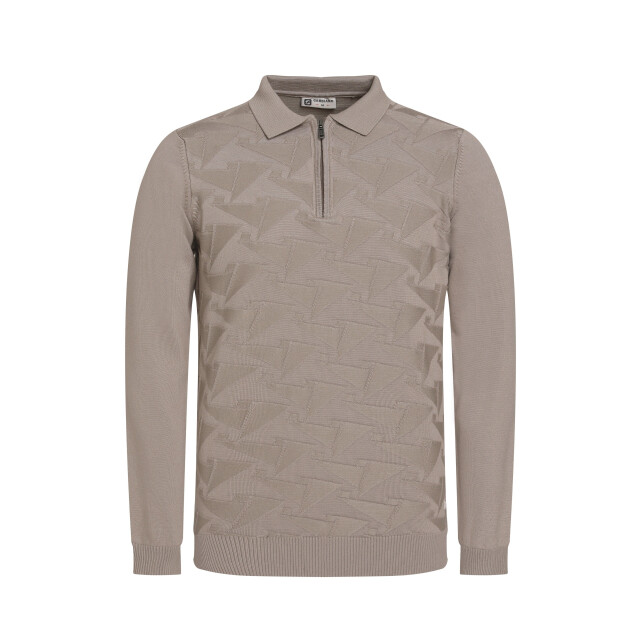Gabbiano Heren trui 615762 4445 Gabbiano Polo 615762 4445Taupe large
