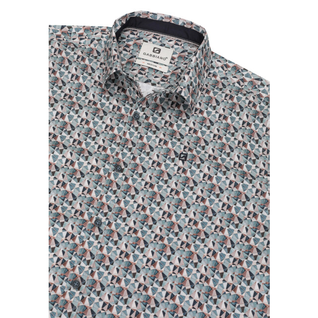 Gabbiano Heren overhemd 335738 5703 teal blue Gabbiano Overhemd 335738 5703TealBlue large