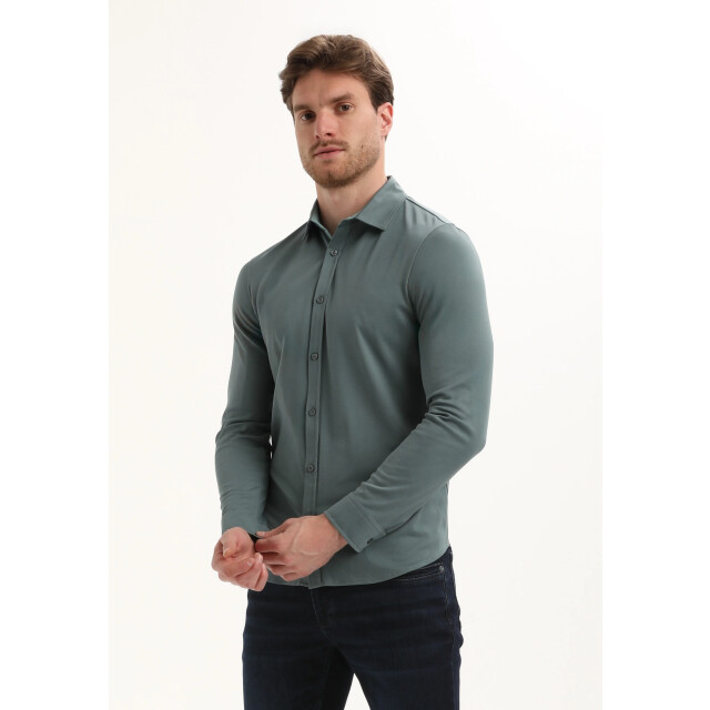 Gabbiano Heren overhemd 333510 5703 teal blue Gabbiano 333510 5703TealBlue large