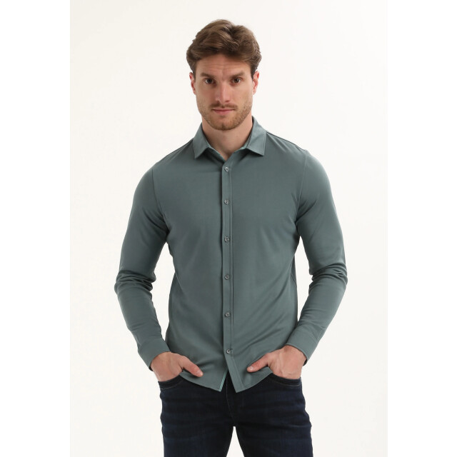 Gabbiano Heren overhemd 333510 5703 teal blue Gabbiano 333510 5703TealBlue large