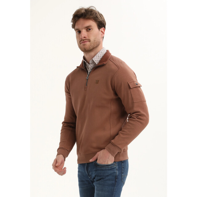 Gabbiano Heren sweater 775776 5701 clay Gabbiano Sweater 775776 5701Clay large