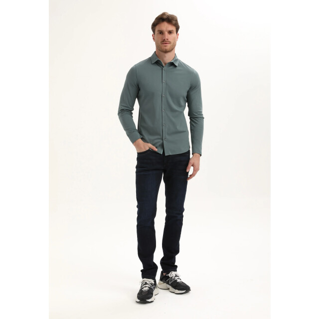 Gabbiano Heren overhemd 333510 5703 teal blue Gabbiano 333510 5703TealBlue large