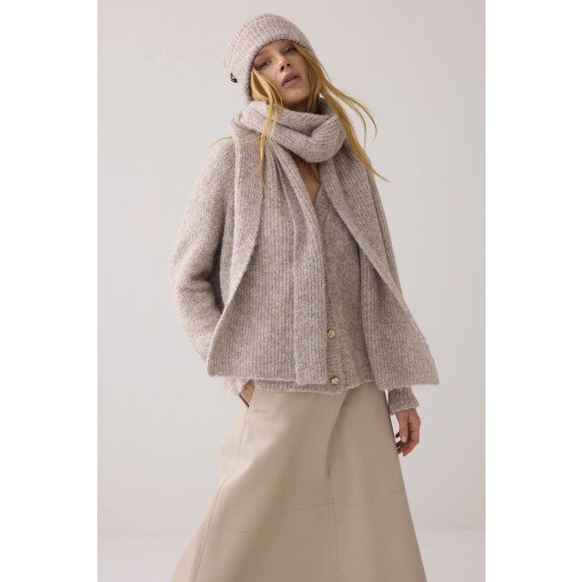 Summum 8s1048-7997 scarf cozy melange knit 8s1048-7997 Scarf cozy melange knit large