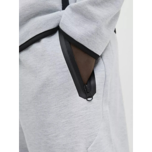 Jack & Jones 12273304 gordon light grey heren fusion tricot short Light Grey/12273304 Gordon large