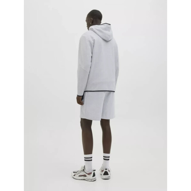 Jack & Jones 12273304 gordon light grey heren fusion tricot short Light Grey/12273304 Gordon large