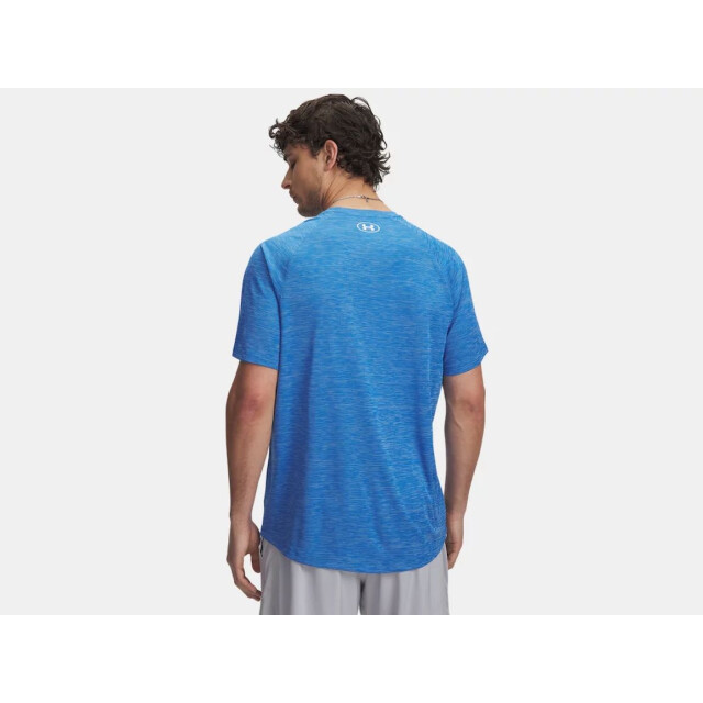 Under Armour ua tech textured ss-blu sport t-shirt korte mouw heren - 072360_200-M large