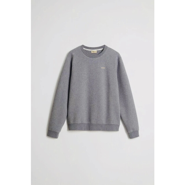 Woolrich Men logo interlock crewneck melange light 159157400 large