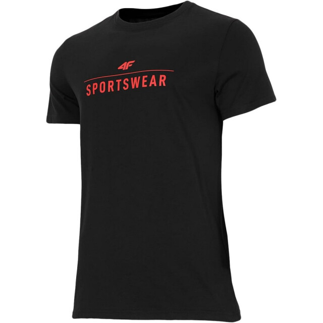 4F Heren h4z22 logo regular t-shirt UTPP1745_black large