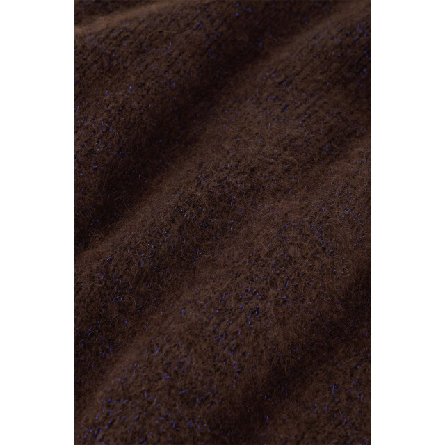 By-Bar Amsterdam Sonny sparkle pullover dark brown 25515007-785 large By-Bar Amsterdam Sonny sparkle pullover dark brown 25515007-785 large